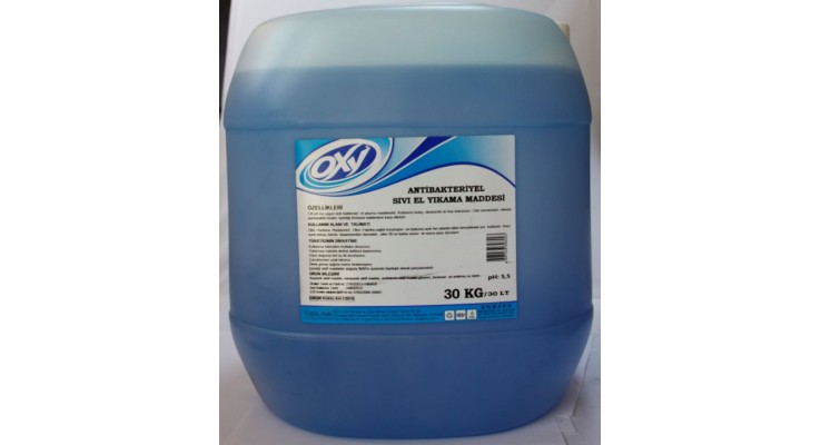 OXY ANTİBAKTERİYEL SIVI EL 30 KG